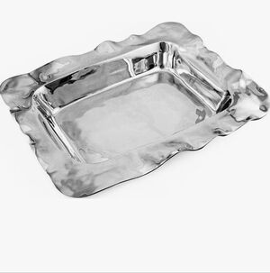 [NWOT] Beatriz Ball Vento Pyrex Casserole Dish Rectangular Silver Color